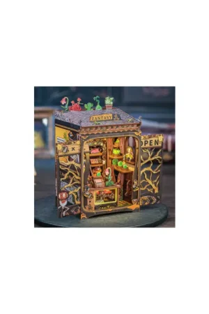 Puzzle 3d 3D Puzzle Bookends Book Nook Fantasy Plant Shop Tijdelijk Beschikbaar