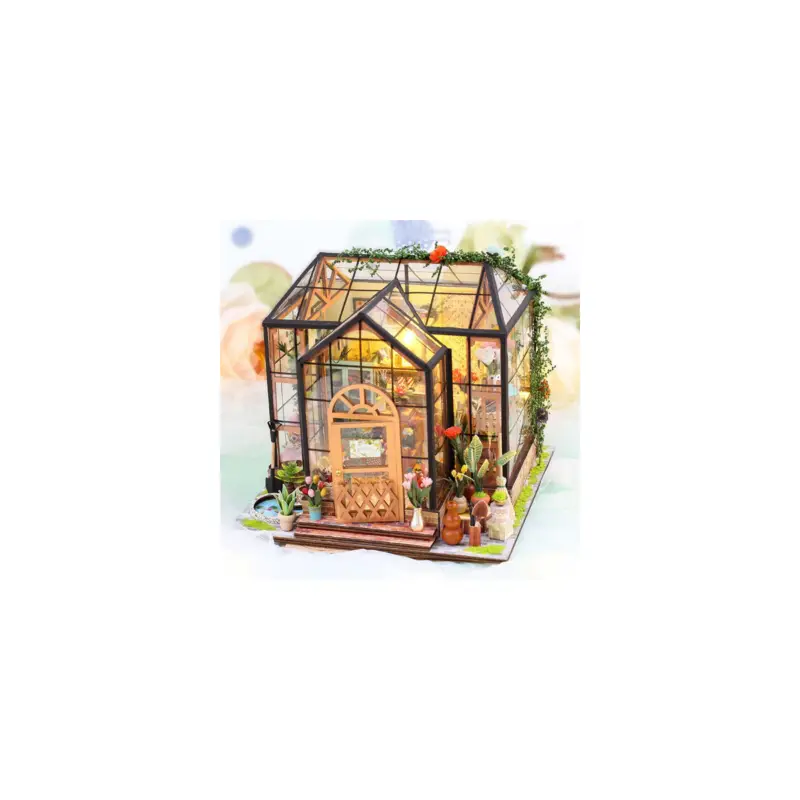 Koopje Puzzle 3d 3D puzzle miniature house JENNY'S GREEN HOUSE