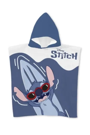 Snelle Levering DISNEY - Stitch "Surf" - Poncho 55x110cm