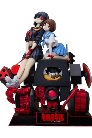 Finale Uitverkoop Kill la Kill - 1/7 statuette Ryuko Matoi & Mako Mankanshoku 27 cm Beeldjes