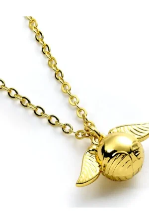 HARRY POTTER - 3D Golden Snitch - Necklace Gereduceerde Prijs