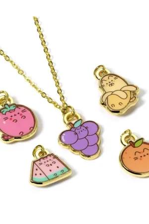 Lage Kosten PUSHEEN - Fruits - Necklace Set + 5 charms