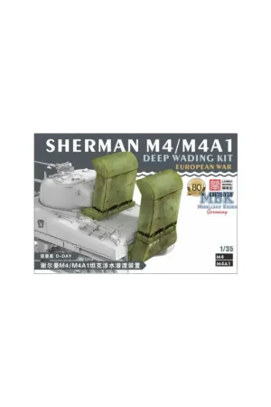 Sherman M4/M4A1 (D-Day) Deep wading kit Schaalmodel Shop Nu