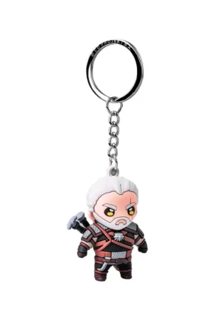 The Witcher III: Wild Hunt - Geralt of Rivia vinyl keychain Must-Have