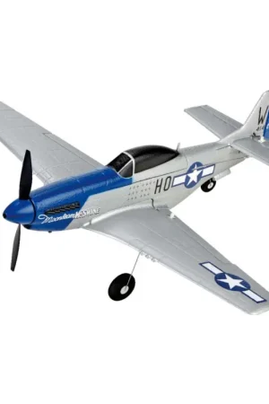 Direct Verzonden Fun2Fly USAAF fighter blue RC vliegtuig