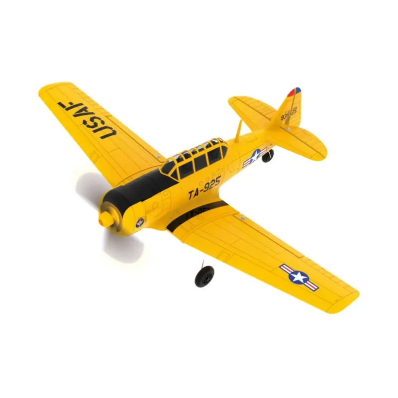 Fun2Fly school fighter yellow RC vliegtuig Finale Uitverkoop