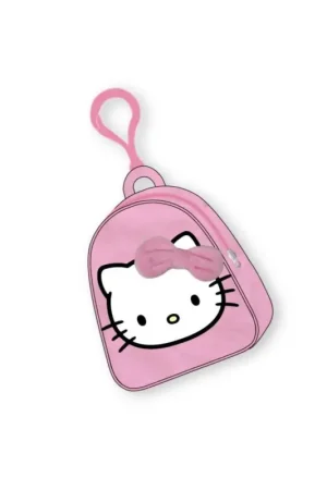 Uitverkoop HELLO KITTY - Head - Mini Plush Keychain Backpack
