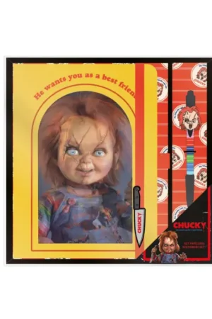 Uitverkoop CHUCKY - Stationery Set - A5 Notebook + Pen