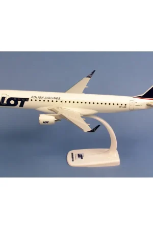 Op = Op LOT Polish Airlines Embraer E195 -' SP-LND Miniatuur