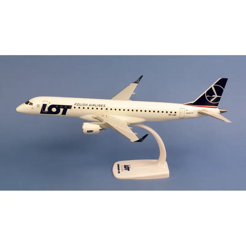 Op = Op LOT Polish Airlines Embraer E195 -' SP-LND Miniatuur