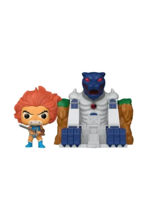 Thundercats POP! Town Vinyl figure Lion-O with Cat's Lair 9 cm Pop figur Gratis Retour