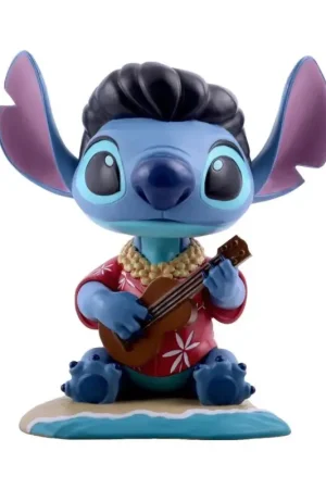 STITCH - Blue Hawaiian - Head Knocker NECA Figure - 15cm Figuurtje Betaalbaar