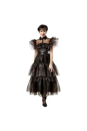Gecertificeerd WEDNESDAY - Wednesday "Ball Gown" - Adult Costume (S)