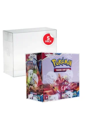 Favoriet EVORETRO - PET Protector For Display 36 Pokemon boosters 5pc