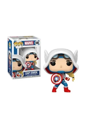 SPIDER-GWEN: GWENVERSE - POP Marvel N° 1486 - Cap-Gwen Pop figur Dagaanbieding