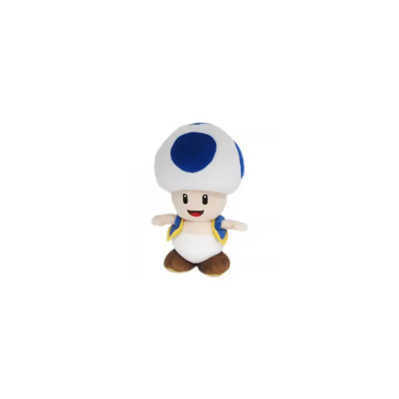 Koop Online Super Mario - Blue Toad Plush - 20cm (Nintendo Togetherplus)