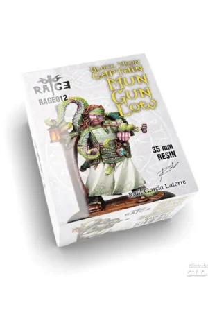 Mun Gun Low, Black Moon Captain - 35MM Figuren Bestel Nu