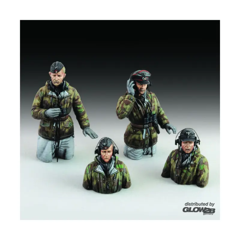 German tank crew in winter dress - WWII Figuren Weekendaanbieding