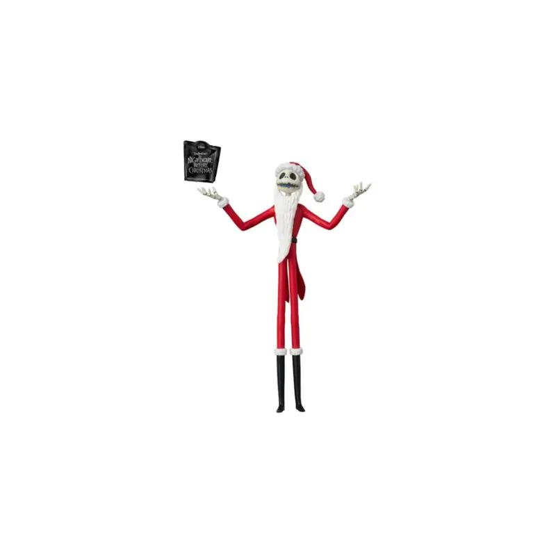 Tijdelijk Beschikbaar The Nightmare Before Christmas UDF Santa Jack Mini Figure 13cm Figuurtje