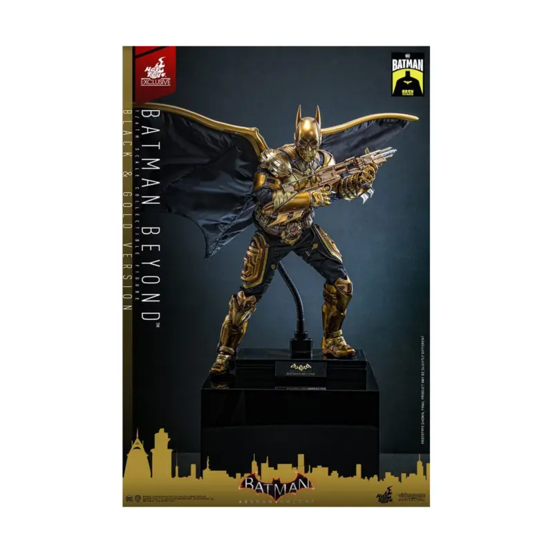 Batman: Arkham Knight figure Videogame Masterpiece 1/6 Batman Beyond (Black & Gold Version) 32 cm Favoriet