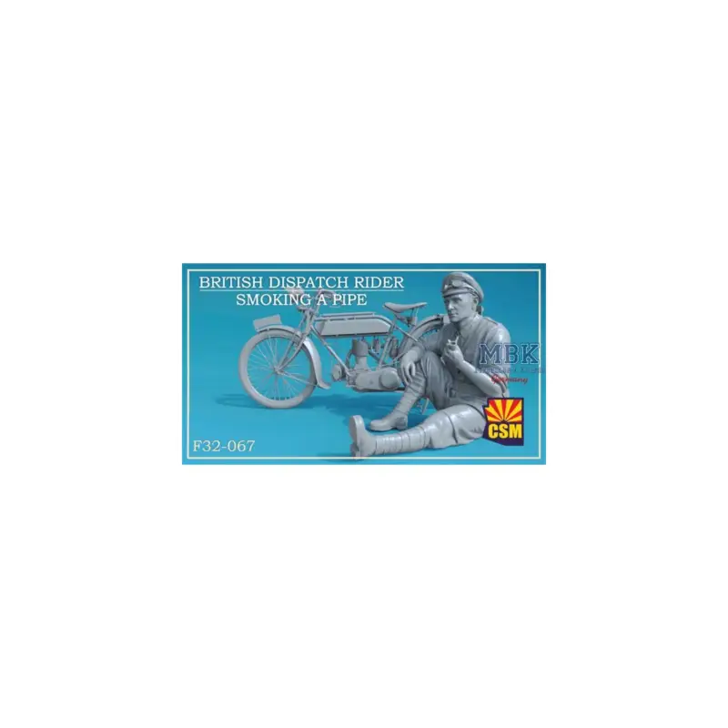 British Dispatch Rider afternoon tea Figuren Tijdelijk Beschikbaar