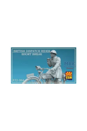 Koop Vandaag British Dispatch Rider with a basket of pigeons Figuren