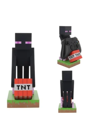 Uitverkoop MINECRAFT - Enderman - Controller & Laptop Stand - 20cm