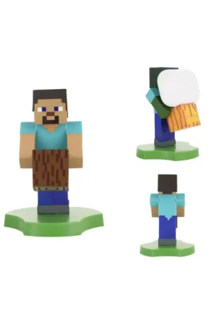 Finale Uitverkoop MINECRAFT - Steeve - 'Holdem' Controller & Laptop Holder - 11cm