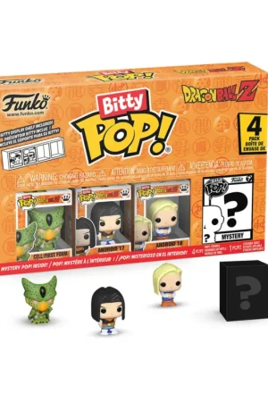 DRAGON BALL Z - Bitty Pop 4 Pack 2.5cm - Cell (First Form) Pop figur Fabrieksprijs