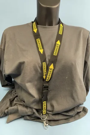 Alleen Vandaag Neck strap -Danger -' Neck strap