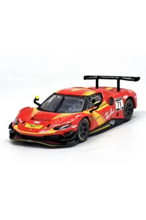 Betrouwbaar Ferrari 296 gt3 3.0l v6 71 2022 Miniatuur