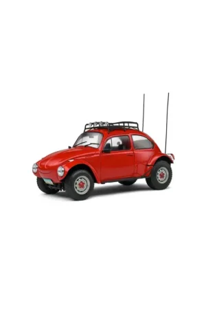 Betrouwbaar Solido 1809602 volkswagen beetle baja red 1976 1/18 Miniatuur