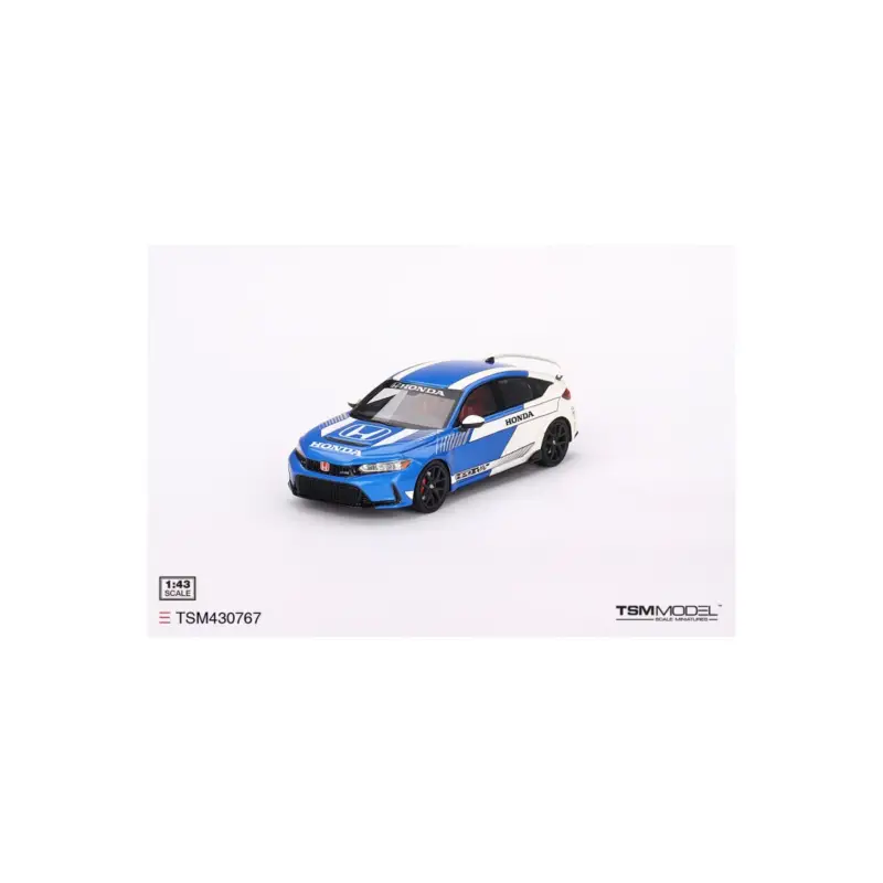 Nu Kopen Tsm 430767 honda civic type n.3 pasce car blue 2023 1/43 Miniatuur