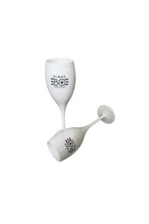 Voordeelprijs Dday 80th anniversary champagne flutes