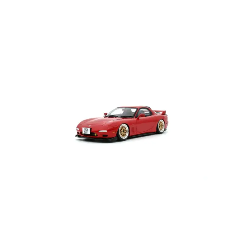 Otto mobile 1062 mazda rx7 khyzyl saleem red 2020 1/18 Miniatuur Fabrieksprijs