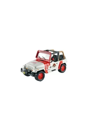 Hete Deal Jeep wrangler jurassic park camouflage 1992 1/24 Miniatuur