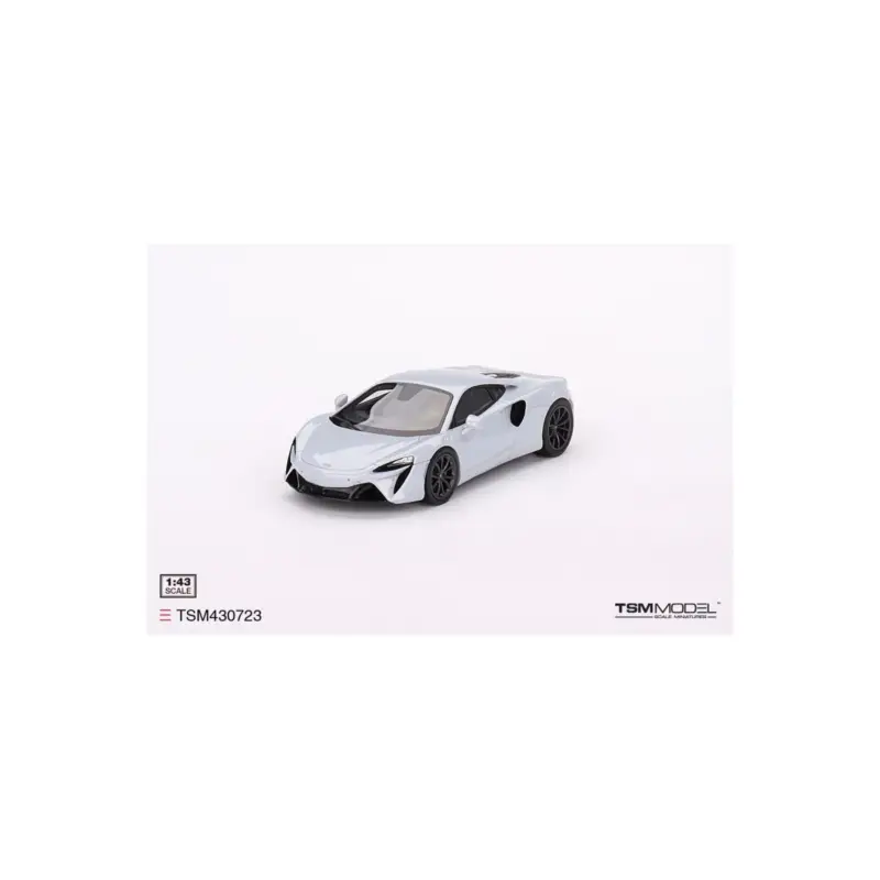 Op = Op Tsm 430723 mclaren artura glacier white 2023 1/43 Miniatuur