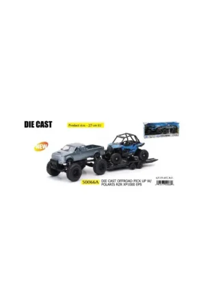 Dagaanbieding Newray 50066 mini dc polaris rzr xp1000 eps w/big wheel pick up Miniatuur