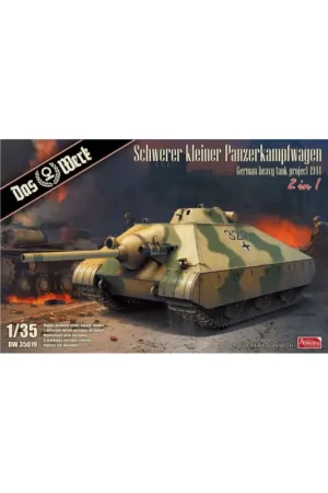 Merkproduct Schwerer Kleiner Panzerkampfwagen 1/35 Schaalmodel