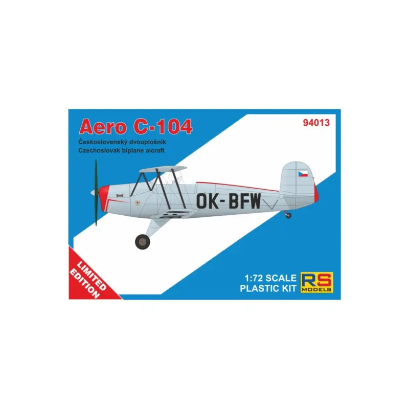Aero C-104 1/72 Schaalmodel Fabrieksprijs