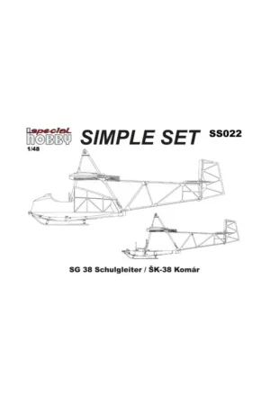 Sg-38 simple set 1/48 Direct Beschikbaar