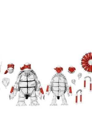 Teenage Mutant Ninja Turtles Mirage B&w First Turtles 2pack Af Figuurtje Speciale Aanbieding