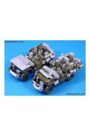 Willys mb stowage set ( set for 2 vehicles ) Actieprijs