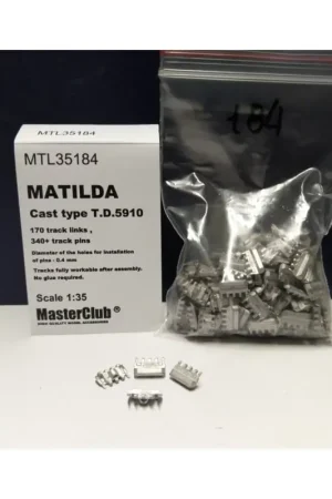 Metal tracks for matilda t.d 5910 Laatste Kans