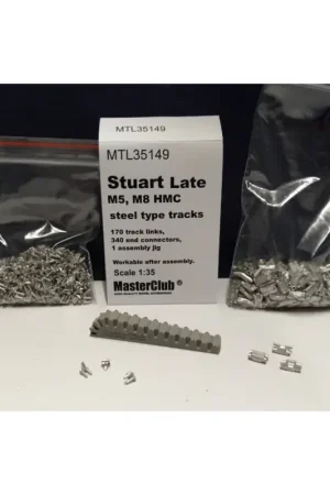 Express Levering Metal tracks for m5 stuart late / m8 hmc - steel type tracks