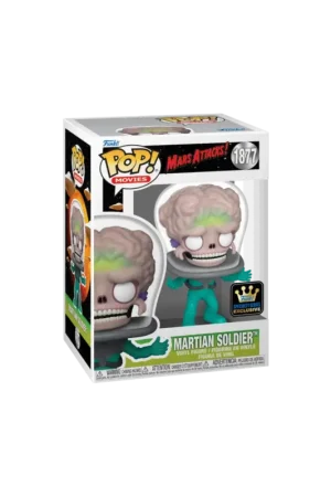 Mars Attacks POP Soldier Chase Glow Pop figur Bestel Nu