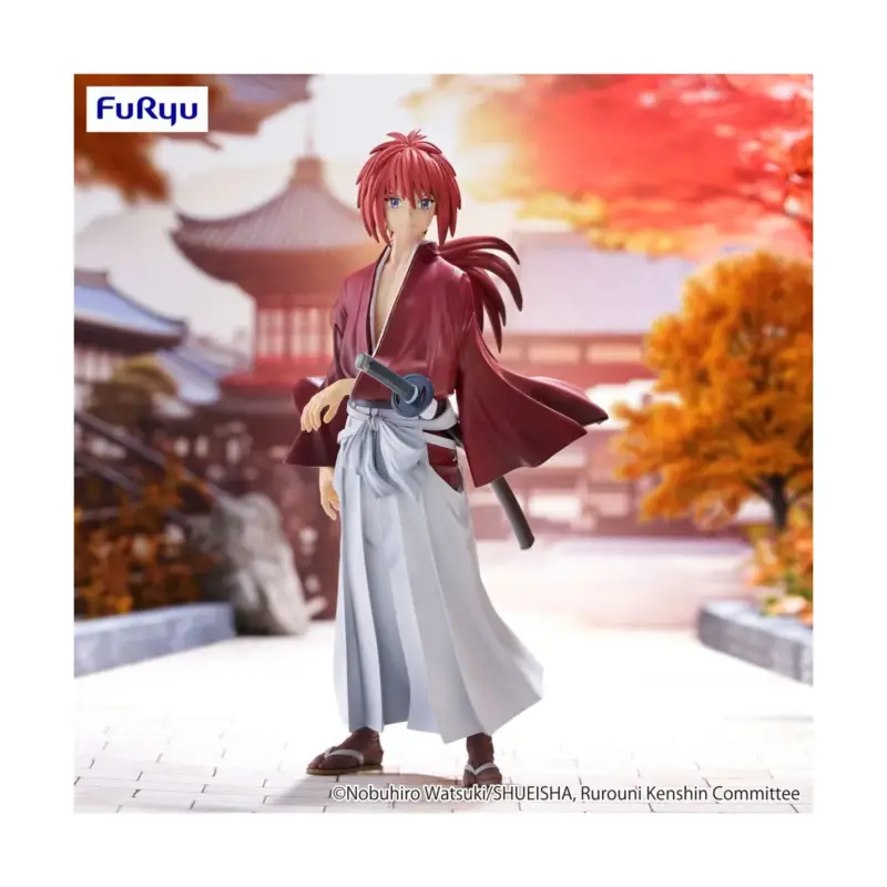 Rurouni Kenshin: Meiji Kenkaku Romantan Trio-Try-iT Kenshin Himura 19 cm Figuurtje Aanbieding