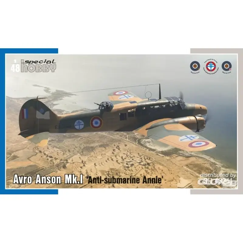 Avro Anson Mk.I 'Anti-submarine Annie' 1/48 Schaalmodel Gratis Retour