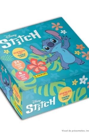 Seizoensaanbieding Disney Panini TC Stitch Box of 24 Boosters 6 cards