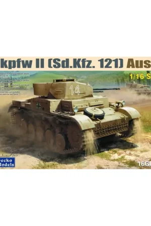 Seizoensaanbieding Panzer ii ausf.f north africa & italian front Schaalmodel
